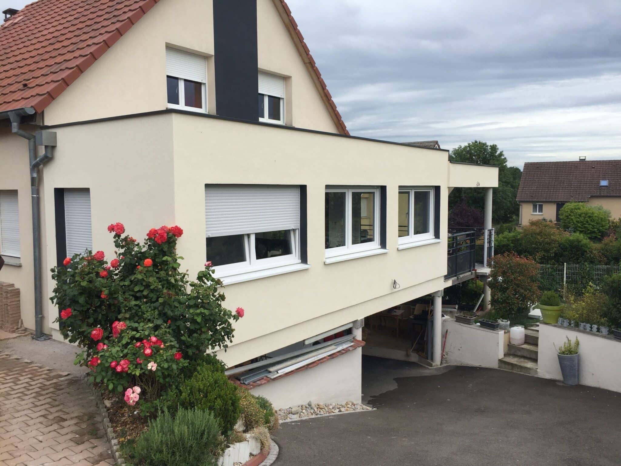 projet d'extension de maison à Colmar