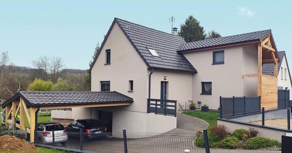 Extension de maison sur 3 niveaux