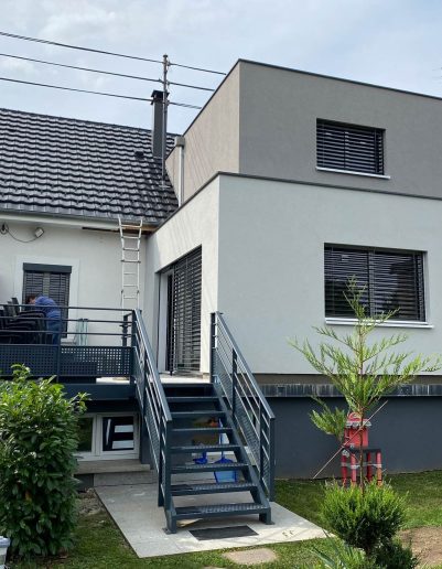 extension et agrandissement de maison