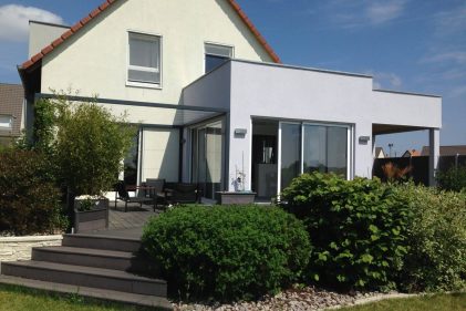 extension maison bois à Belfort
